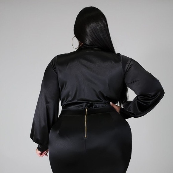 2 PC Plus Royal Skirt Set - Picture 4 of 6